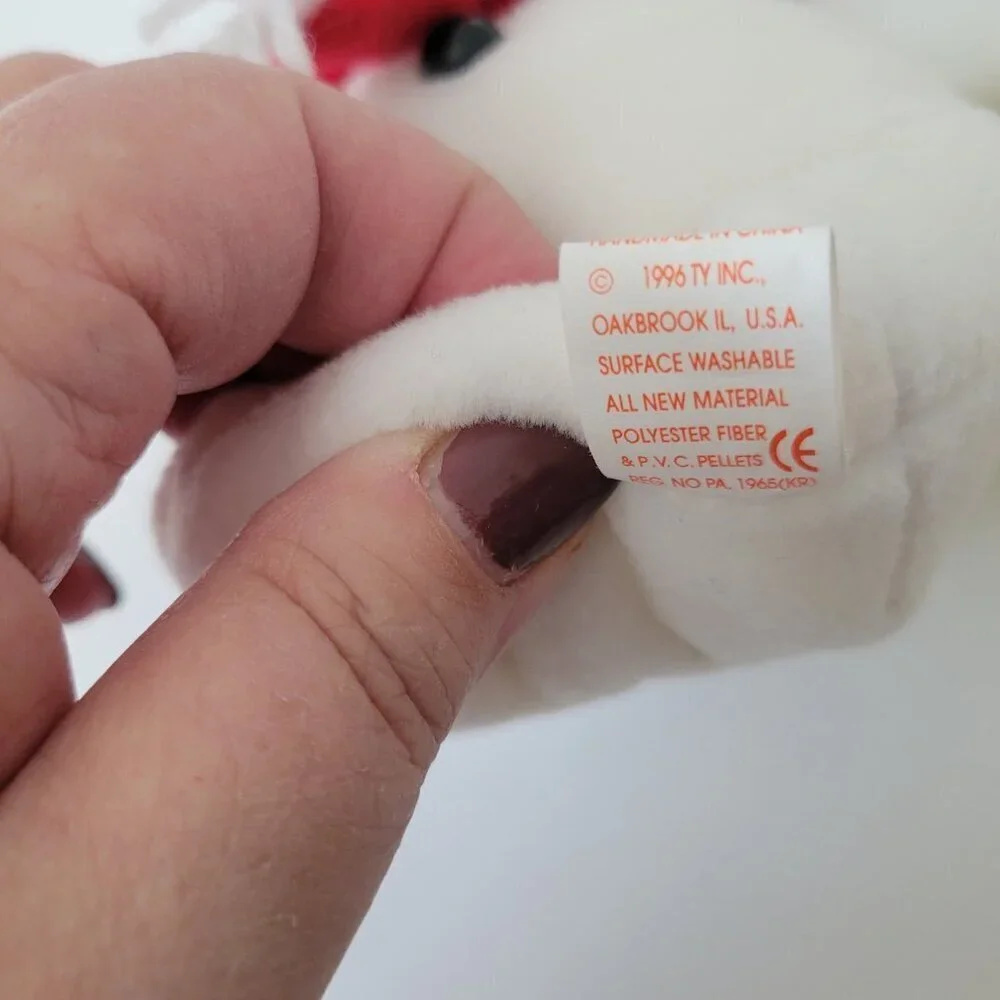 Ty Beanie Baby Christmas Lot Vintage Santa Snowball 1998 Holiday Teddy Flaky New
